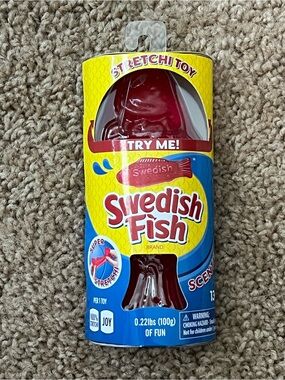 Swedish Fish Sensory Stretch Toy - Red Squishy